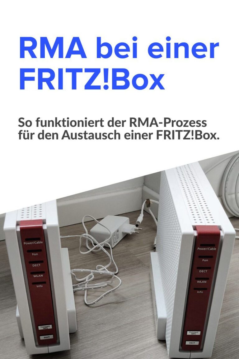 RMA-Prozess für FRITZ!Box