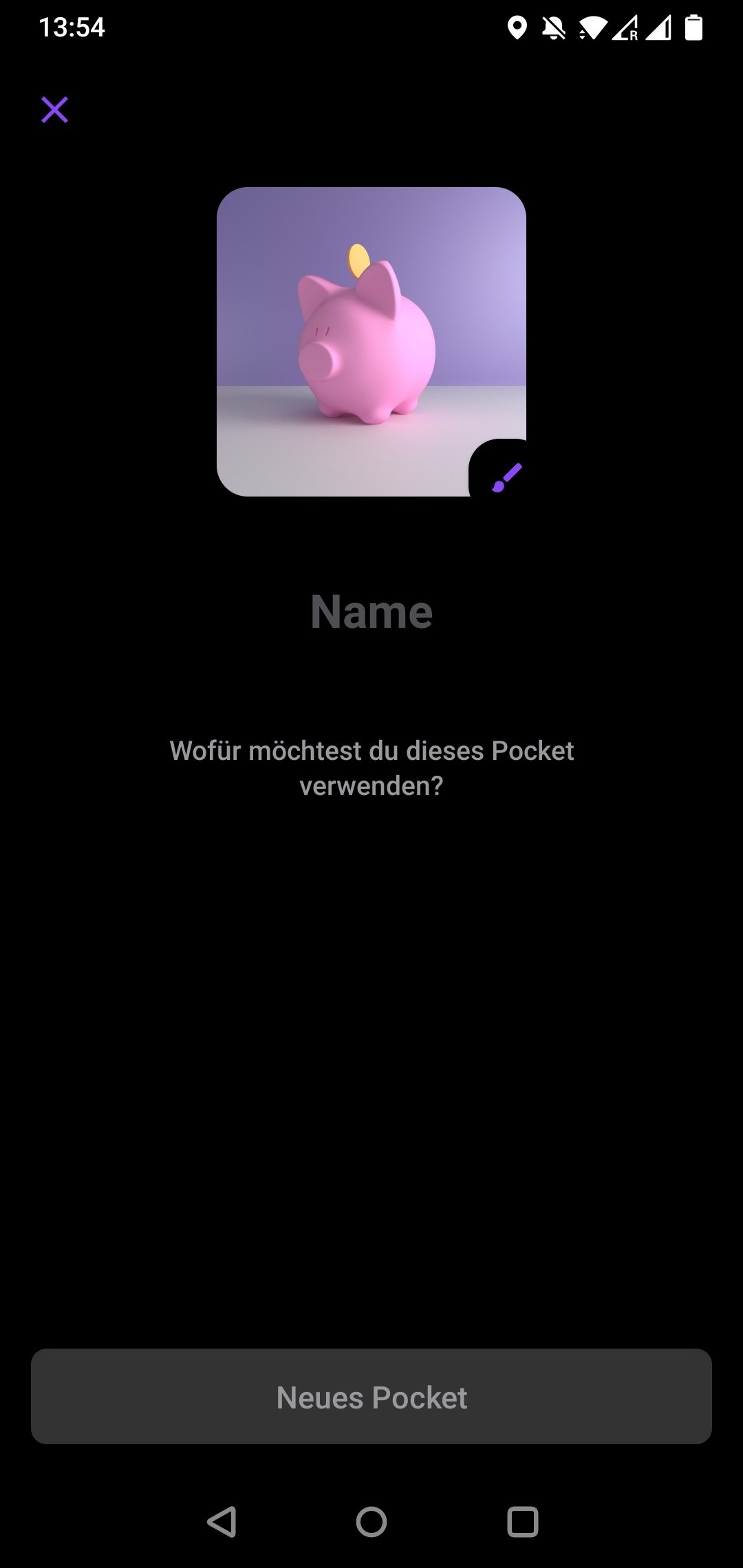 Sparplan-Pocket in der Vivid-App anlegen