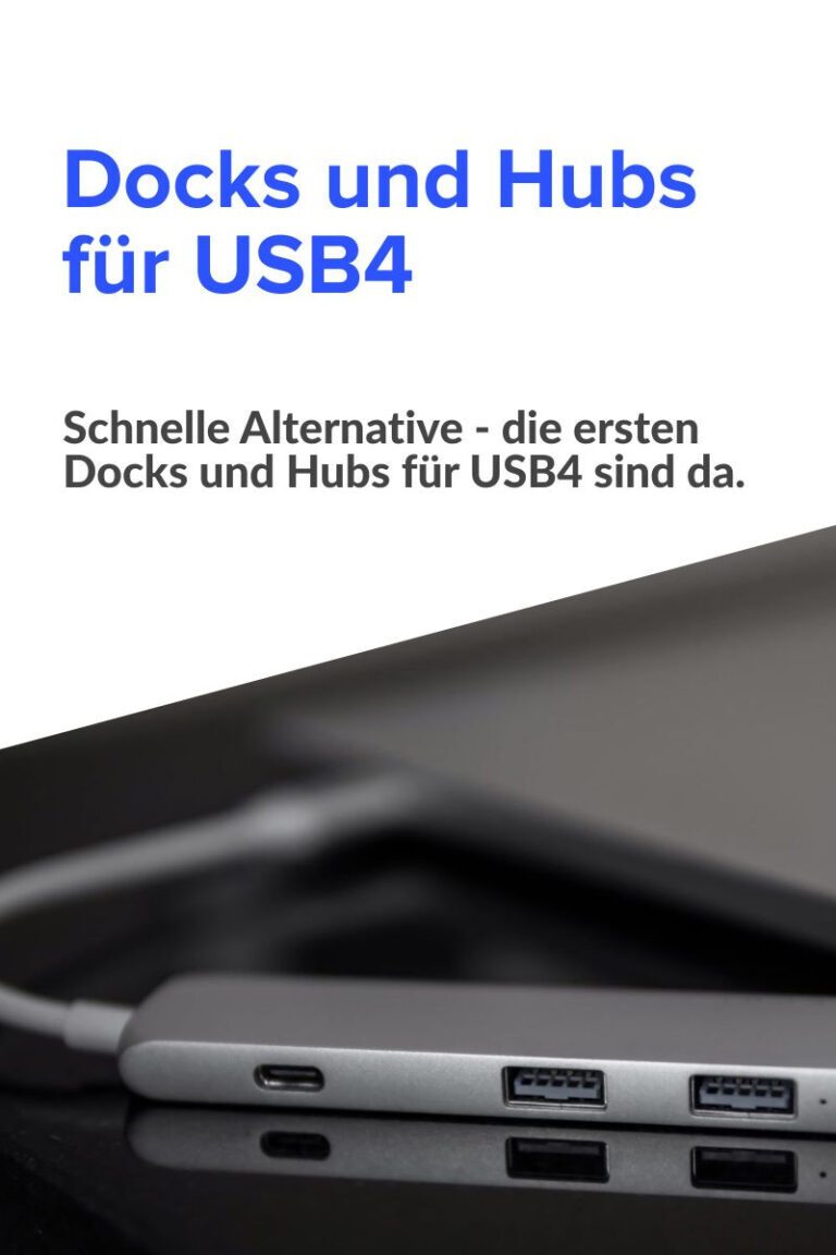USB4-Multiport-Adapter - Docks und Hubs im Überblick