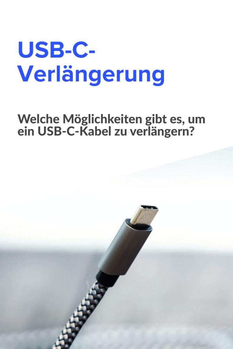 USB-C-Verlängerung - so lassen sich USB-C, TB3, TB4 verlängern