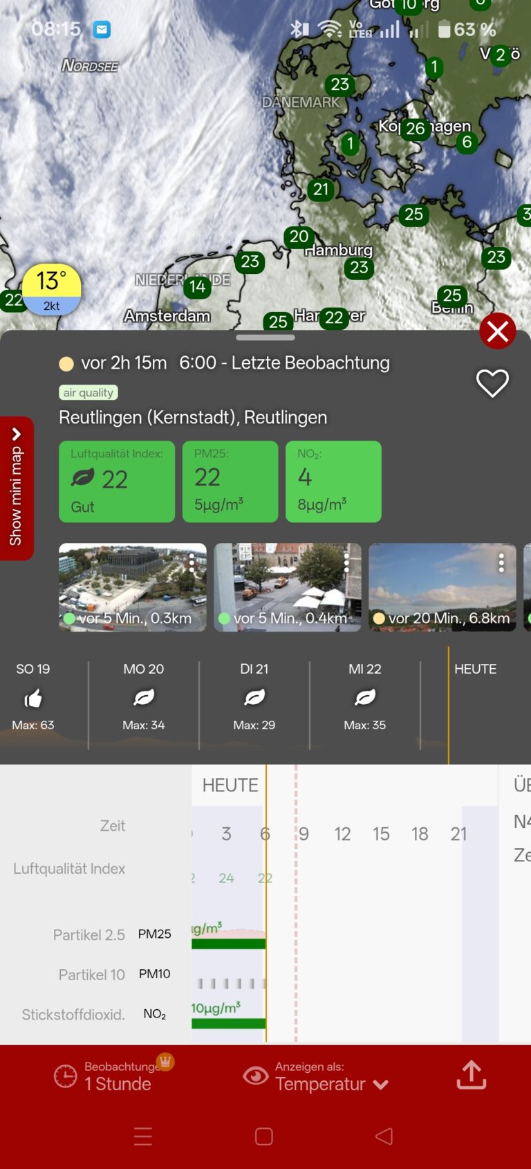 Daten zur Luftqualität