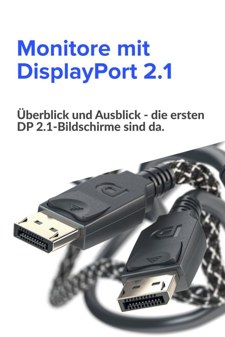 DP 2.1-Monitore