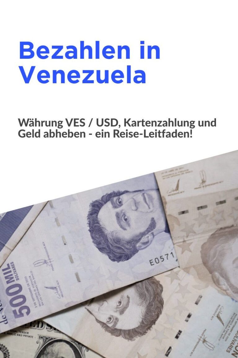 Bezahlen in Venezuela - Währung, Kreditkarte usw.