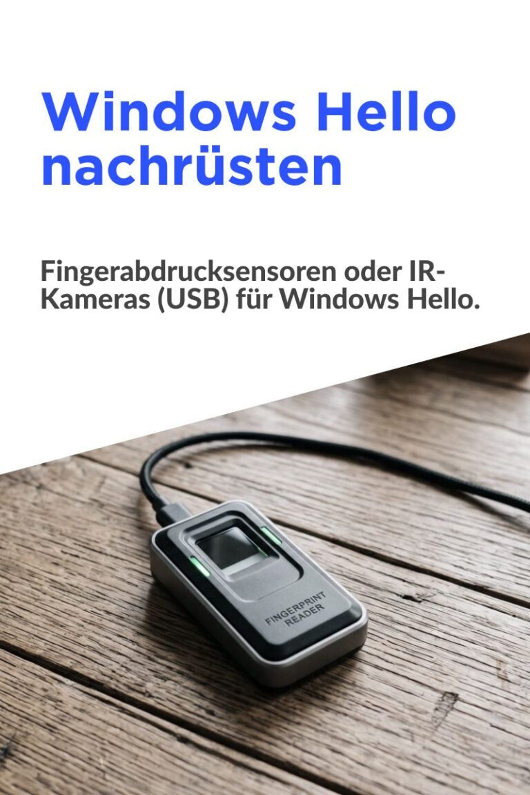 Windows Hello nachrüsten