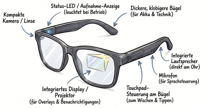 KI-Brille bzw. Kamerabrille erkennen - diese Anzeichen gibt es